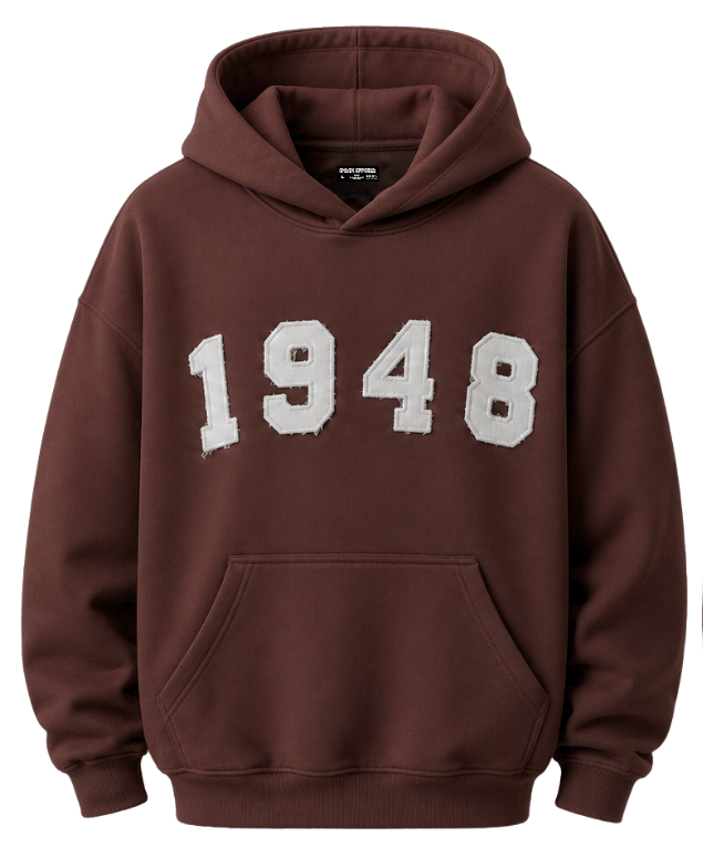 The Voice of 1948 Hoodie - Brown