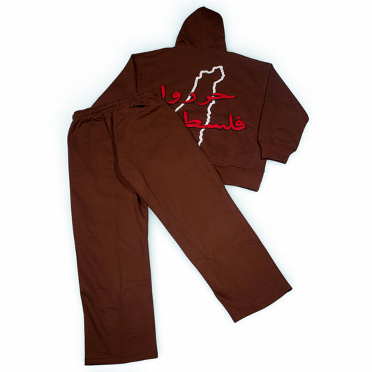 Voice of 1948 Hoodie + Pants Set — Black
