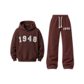 Voice of 1948 Hoodie + Pants Set — Brown