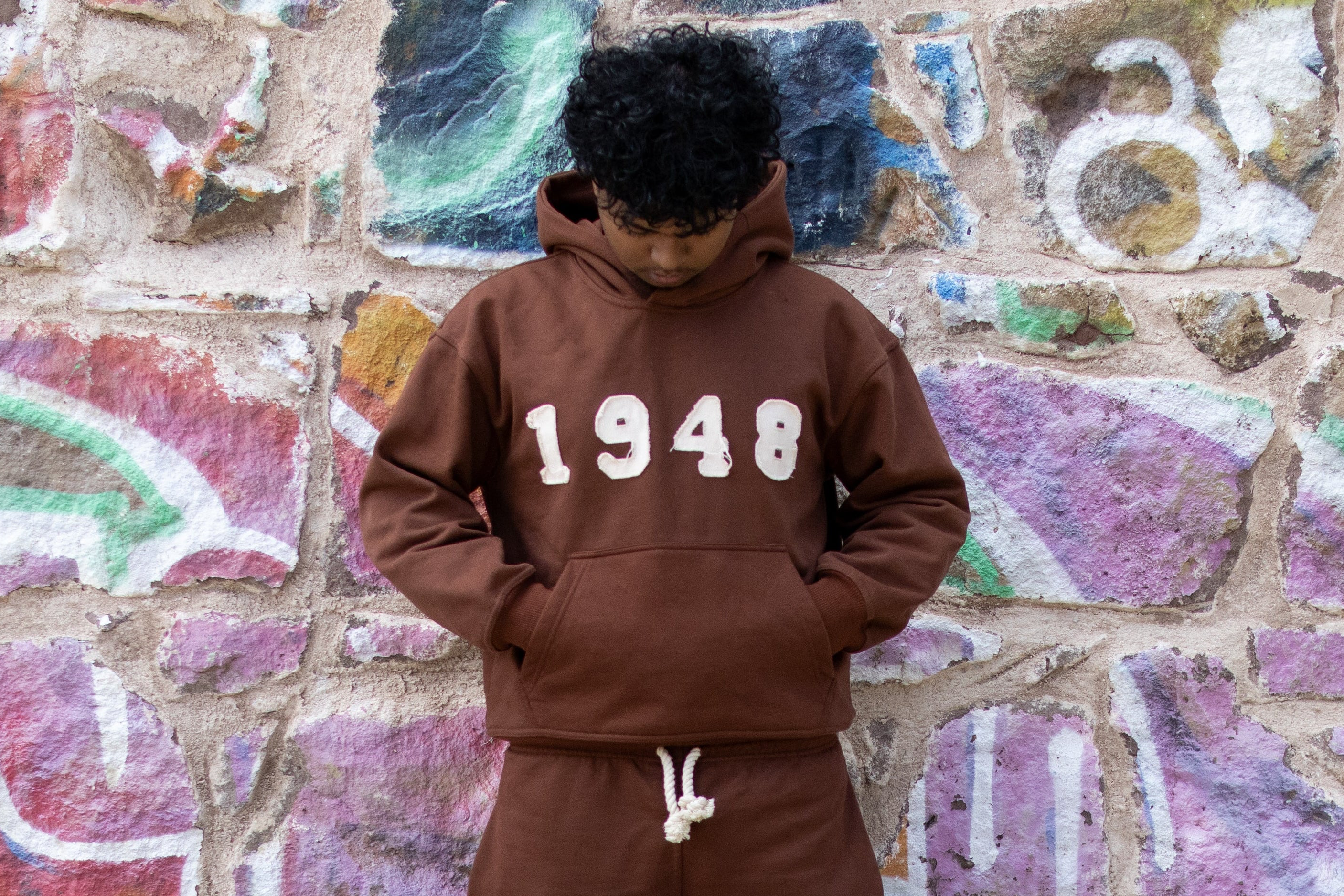 The Voice of 1948 Hoodie - Brown