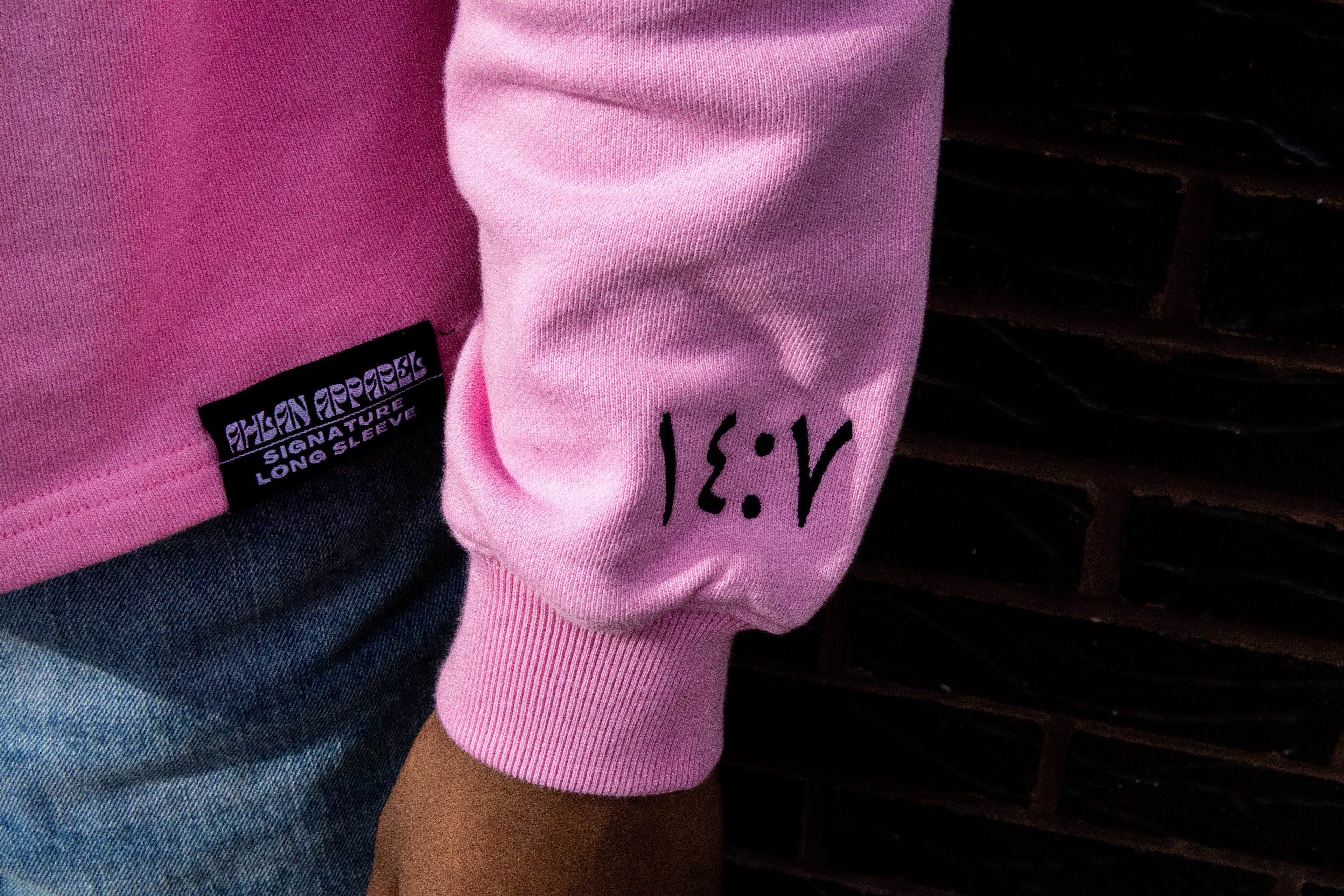 Gratitude Long sleeve - Pink