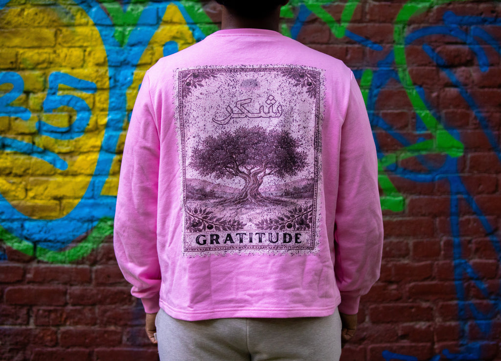 Gratitude Long sleeve - Pink