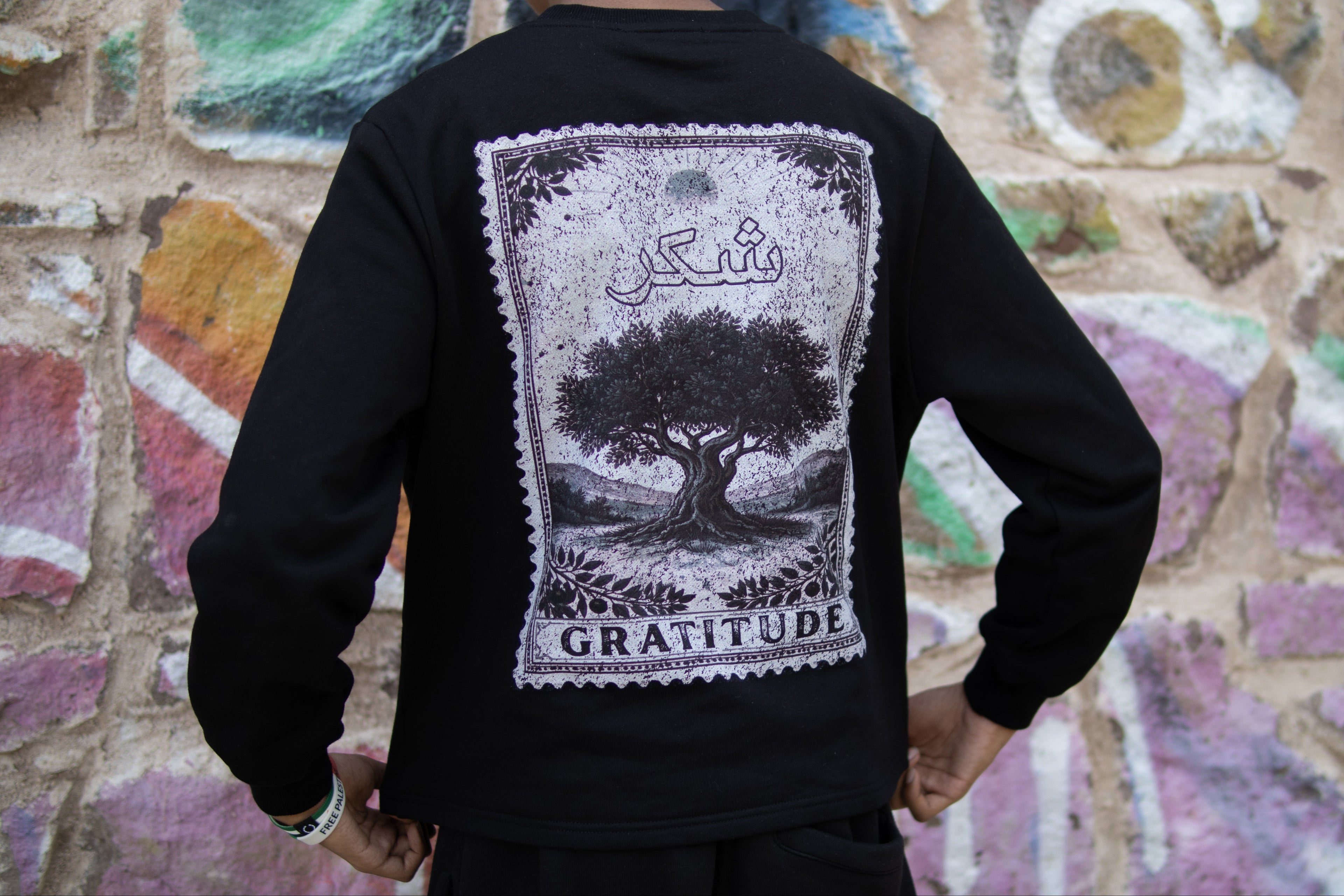 Gratitude Long sleeve - Black