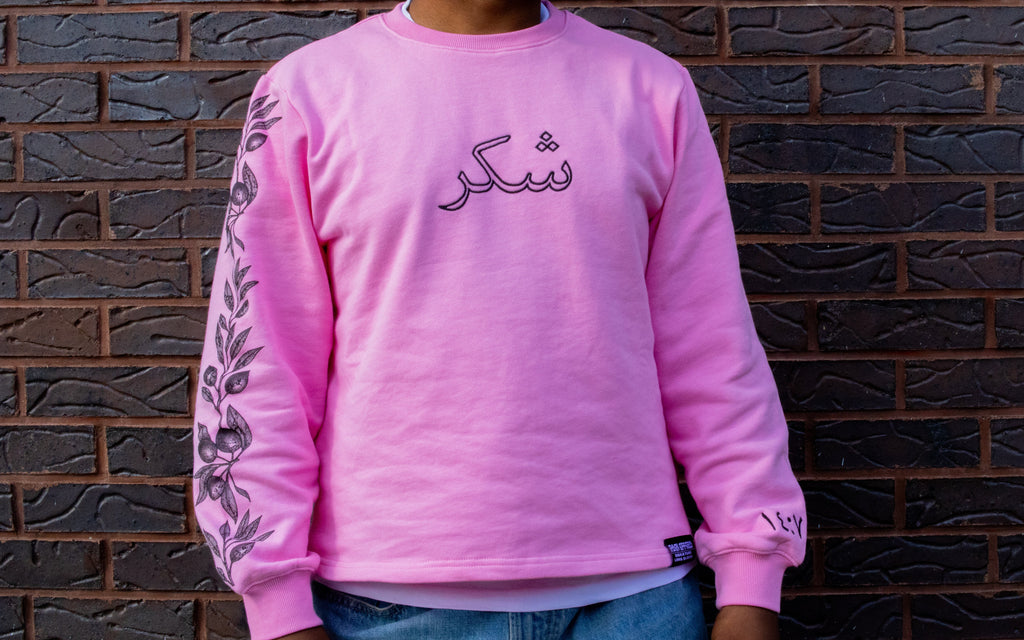 Gratitude Long sleeve - Pink