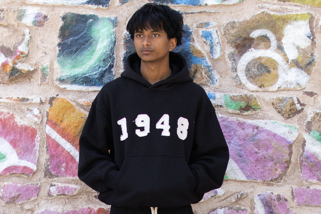 The Voice of 1948 Hoodie - Black