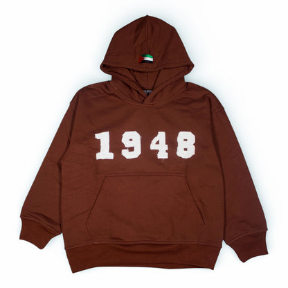 The Voice of 1948 Hoodie - Brown