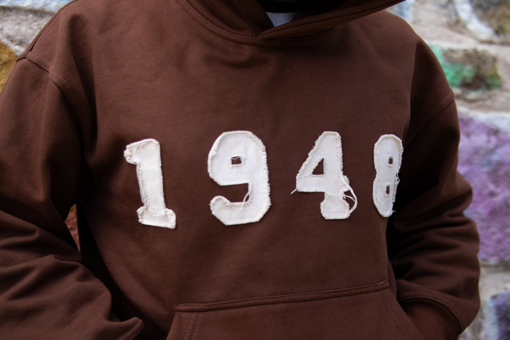 The Voice of 1948 Hoodie - Brown