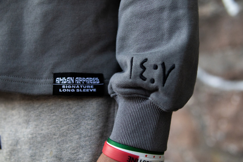 Gratitude Long Sleeve - Gray