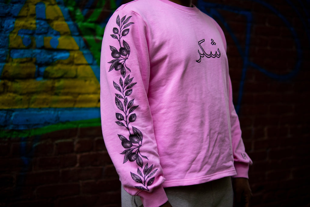 Gratitude Long sleeve - Pink