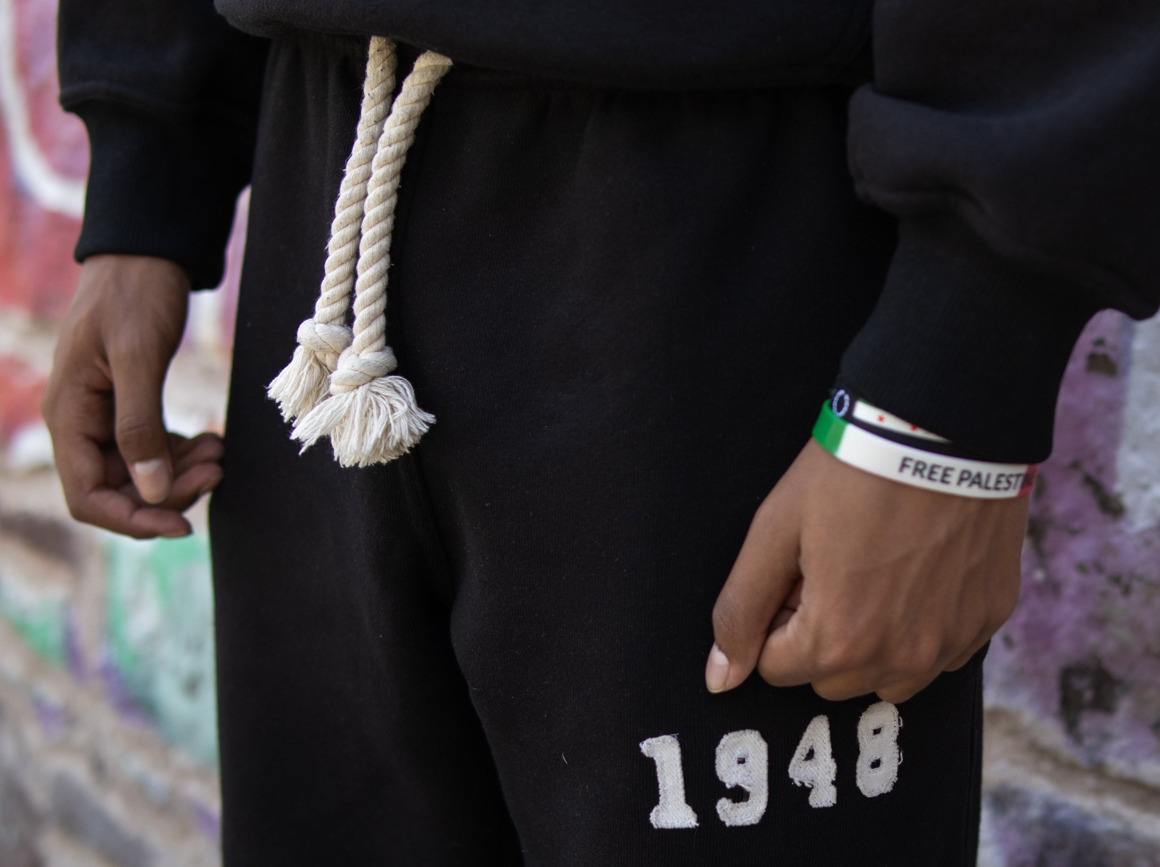 Voice of 1948 Hoodie + Pants Set — Black