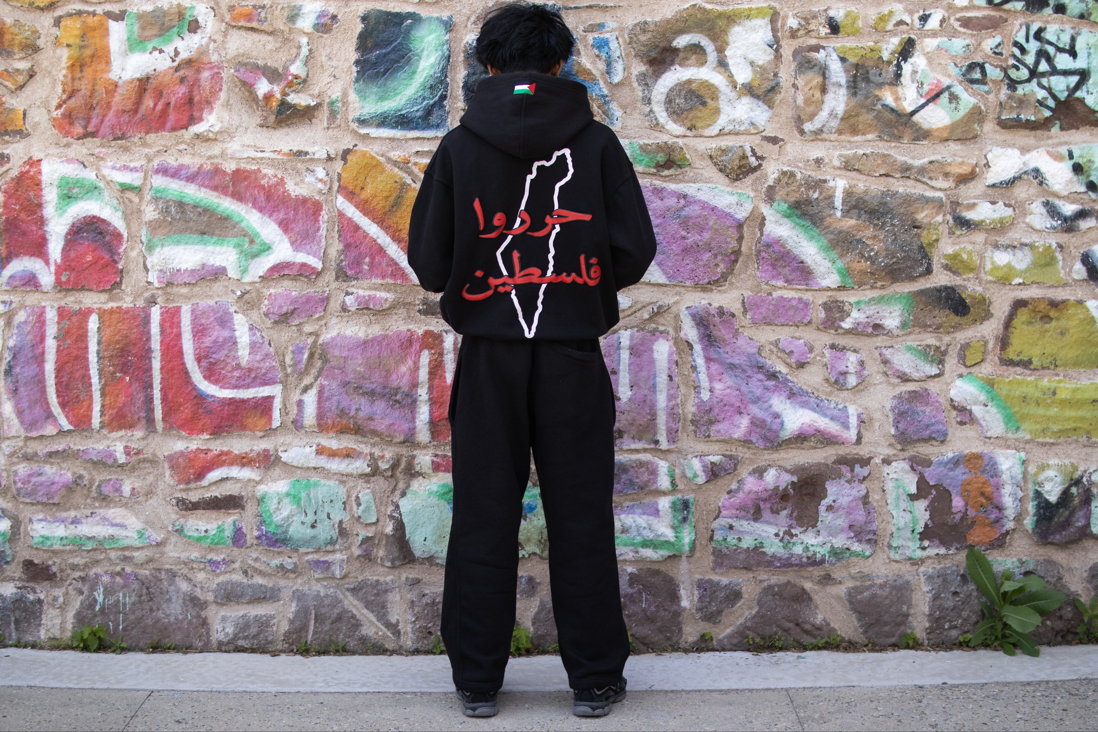 Voice of 1948 Hoodie + Pants Set — Black